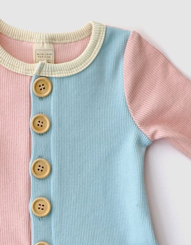 WITH LOVE FOR KIDS - Basics Long Sleeve Dress - Kids