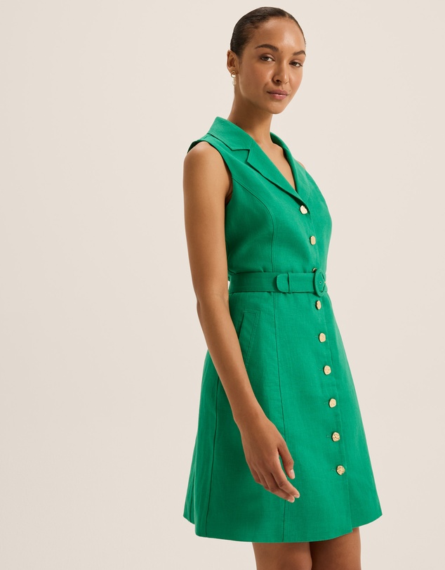 Review - Victoria Linen Mini Dress