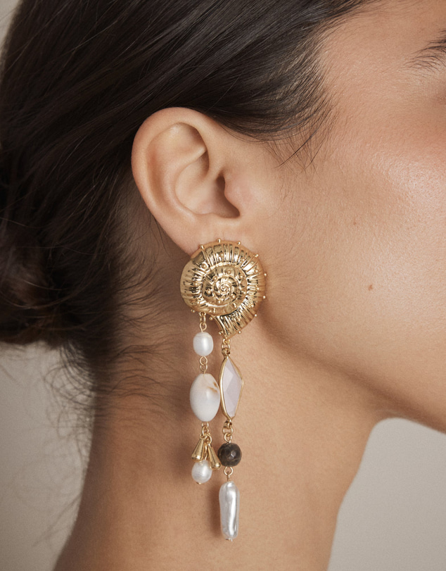 MIMCO - Nautilus Drop Earrings