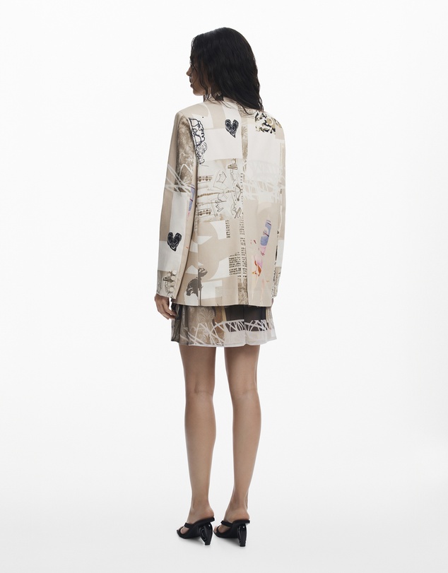 Desigual - Collage Blazer M. Christian Lacroix
