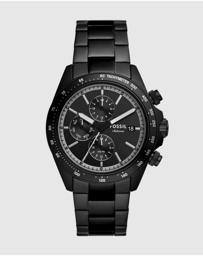 Fossil - Autocross Black Chronograph Watch