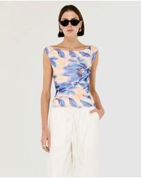 Staple the Label - Fleur Mesh Top