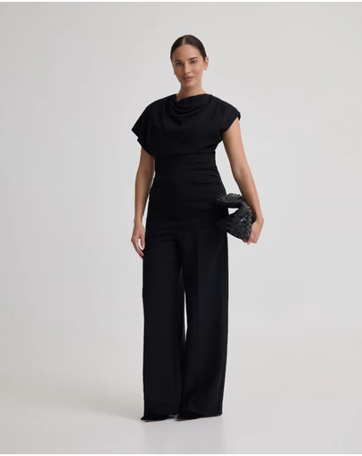 Oxford - Lily Stretch Structured Top