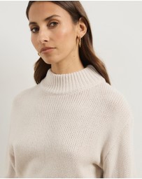 Atmos&Here - Zulu Textured Roll Neck Jumper