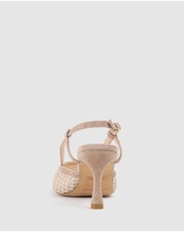Edward Meller - DELILAH75 Mesh Slingback Pump