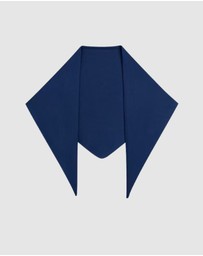 SILK MAGNOLIA - Cashmere Triangle Scarf