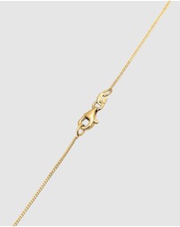 Elli Jewelry - Necklace Zirconia Star 925 Sterling Silver Gold-Plated