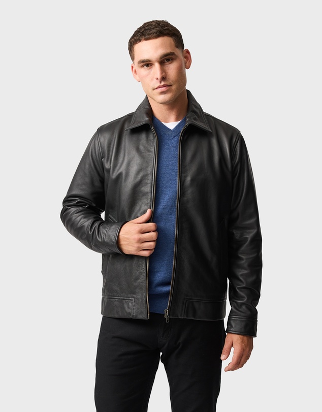 Rodd & Gunn - Haymarket Leather Jacket