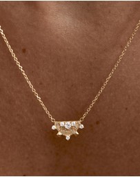 By Charlotte - Lotus Rain Necklace