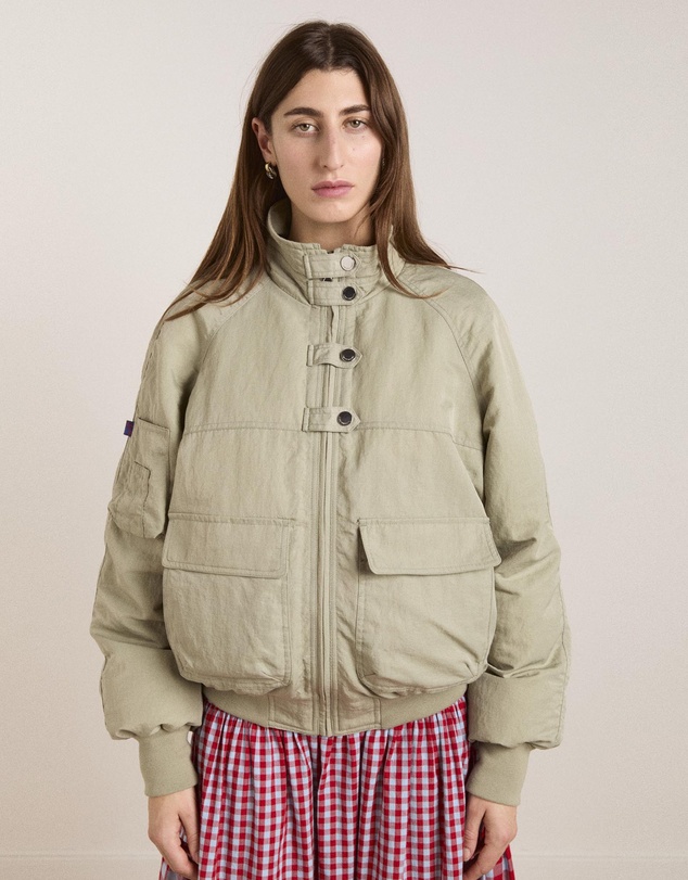 Damson Madder - Chachi Bomber Jacket