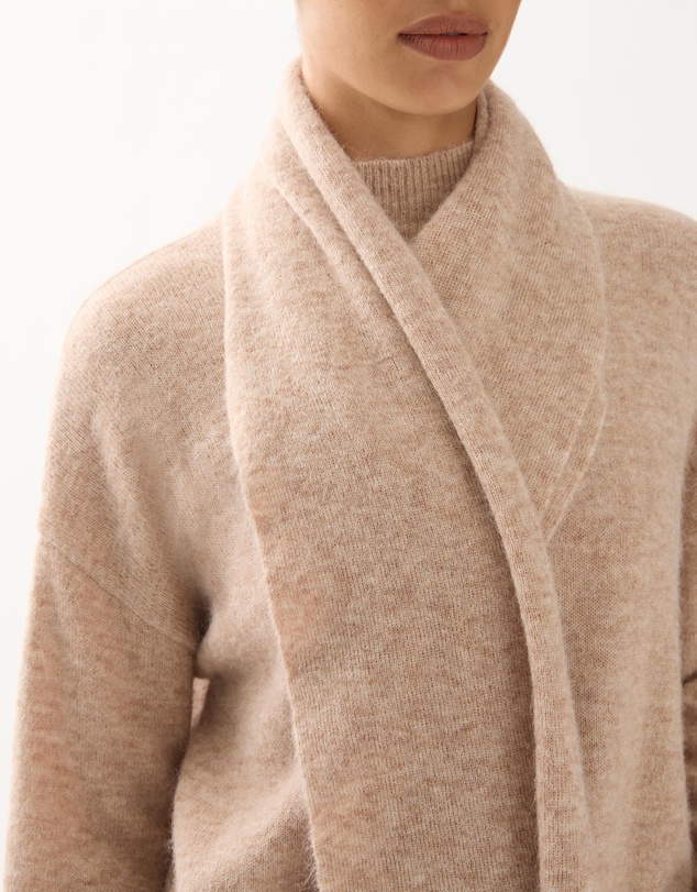 Minima Esenciales - Neva Alpaca Wool Blend Scarf Knit