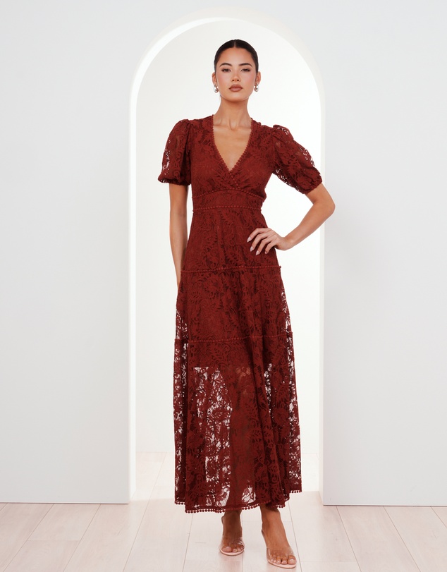 Pilgrim - Everett Puff Sleeve Maxi