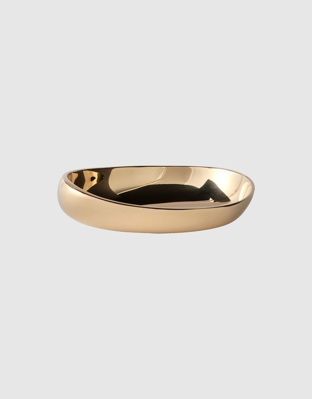Greg Natale - Pietra Brass Dish Unlacquered