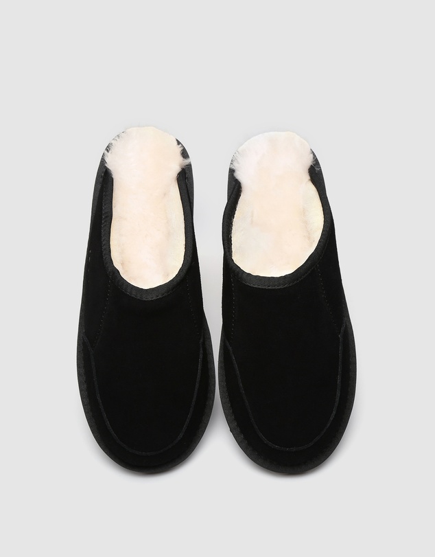 EVERAU - Australian Shepherd Ugg Bred Slipper Cow Suede Upper House Shoes