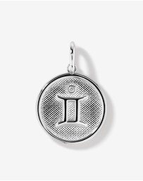 Michael Hill - Diamond Accent Gemini Zodiac Pendant in Sterling Silver
