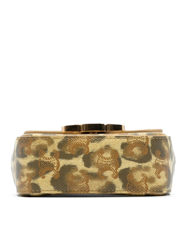 Pre-Loved by Azura Reborn - Pre-Loved Mini Calfskin Leopard Print Claude Crossbody