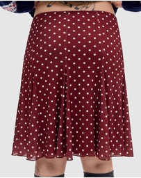 BDG By Urban Outfitters - BDG Joni Spot Godet Midi Skirt