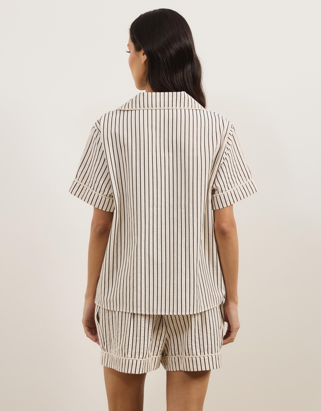 Atmos&Here - Esme Stripe Short Sleeve Pyjama Set