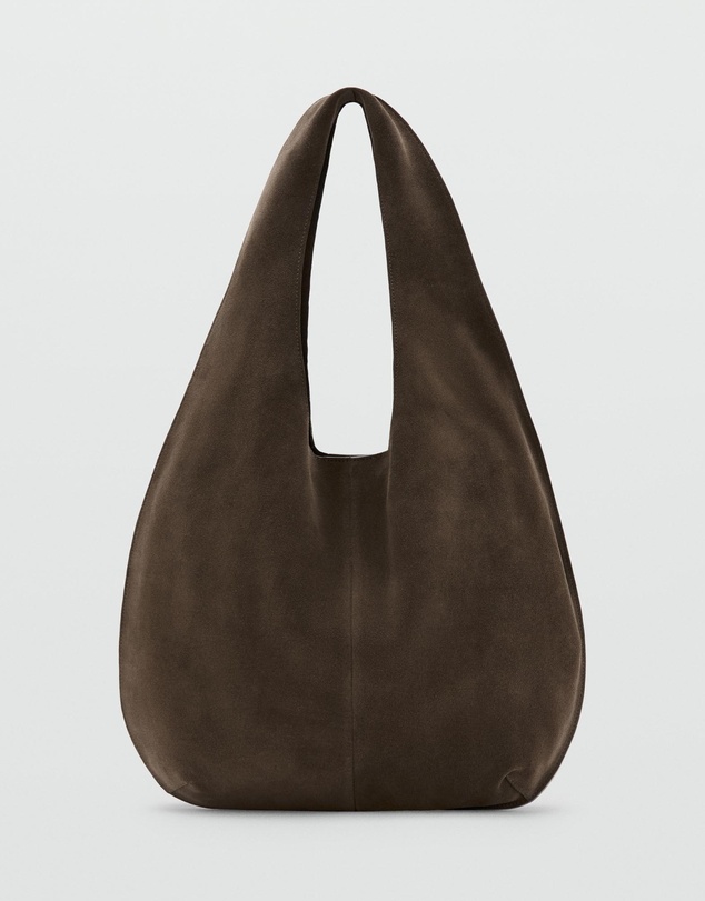 M.N.G - Suede Drawstring Bag