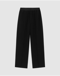 ARKET - Elastic-Waist Twill Trousers