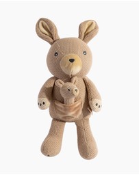 Living Textiles - Knitted Toy - Kylie the Kangaroo