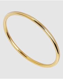 Najo - Simplicity Yellow Gold Bangle