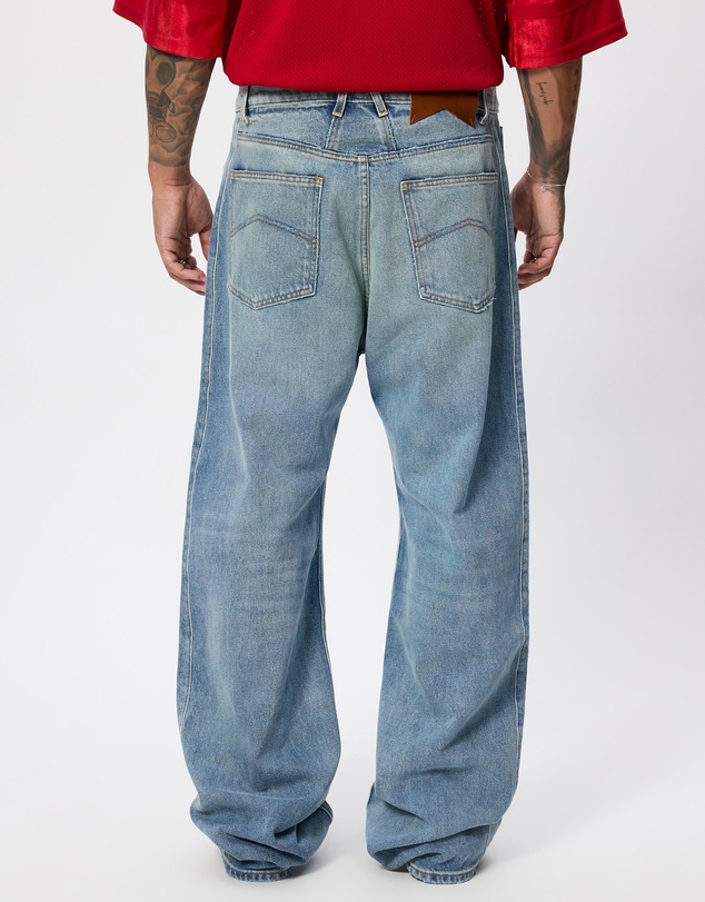 RHUDE - Relaxed Traxedo Denim Jeans