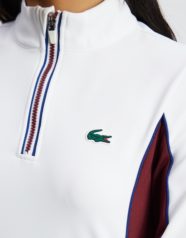 Lacoste - Heritage Quarter Zip Sweat