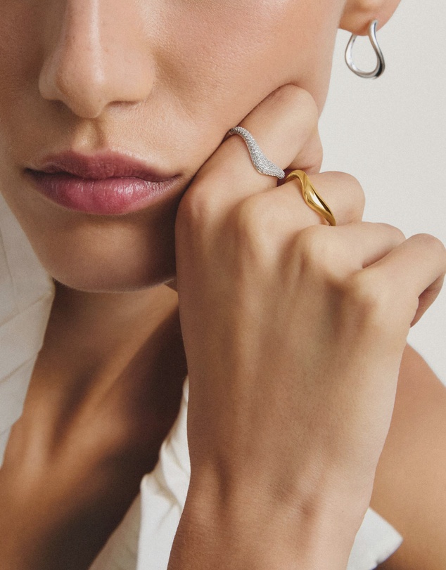 THOMAS SABO - THOMAS SABO Ring in wave shape