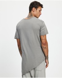 Surrounded By Ghosts - The Coltan Cotton Asymmetrical Tail T-Shirt