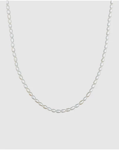 Elli Jewelry - Necklace Pearls 925 Sterling Silver