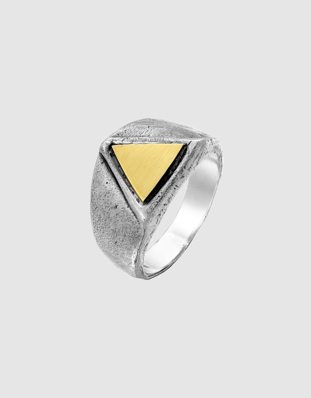 Haze & Glory - ICONIC EXCLUSIVE - Trinity Signet Ring in 925 Silver