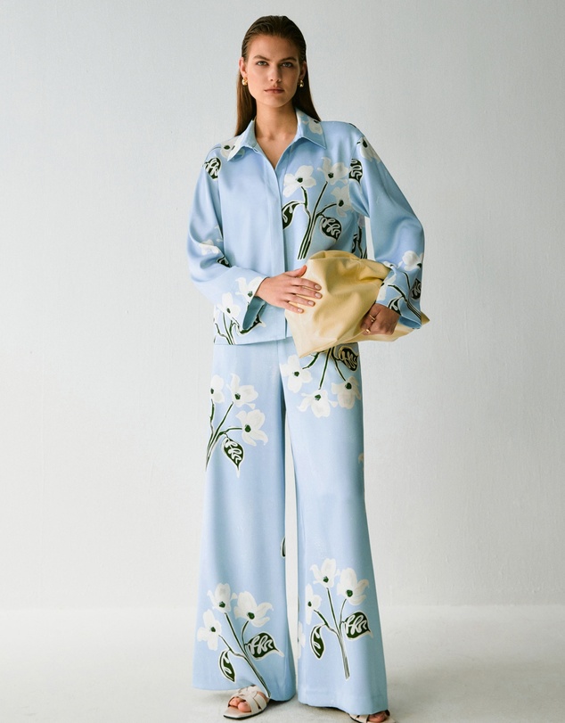 IDA+S - Renee Floral Wide-leg Trouser