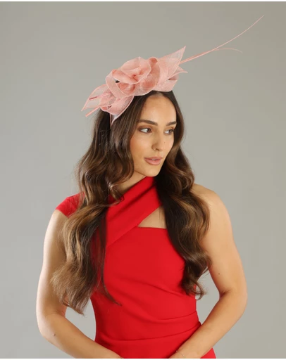 Morgan & Taylor - Judy Fascinator in Pink
