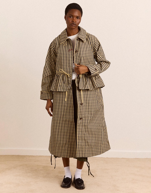 Damson Madder - Myrtle Trench Coat