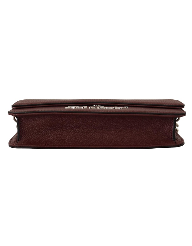 Pre-Loved by Azura Reborn - Pre-Loved Karl Lagerfeld KIKONIC Chain Bag Burgundy