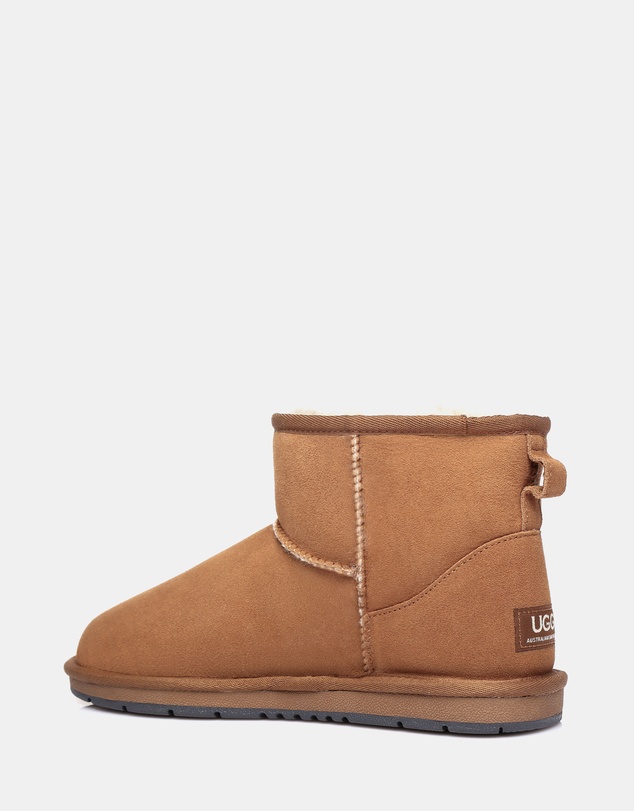 EVERAU - Australian Shepherd Ugg Mini Classic Suede Cow Suede Upper UGG Boots