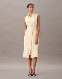 Calvin Klein - Sleeveless Shirt Dress