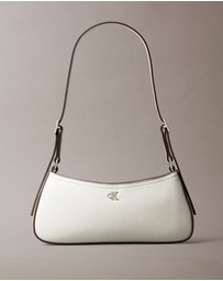 Calvin Klein - Monogram Logo Hardware Shoulder Bag