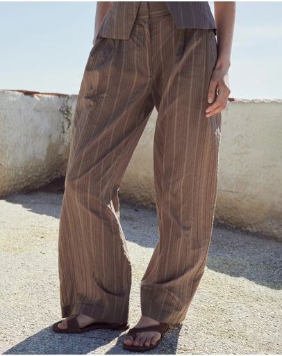 M.N.G - High-Waist Straight Trousers