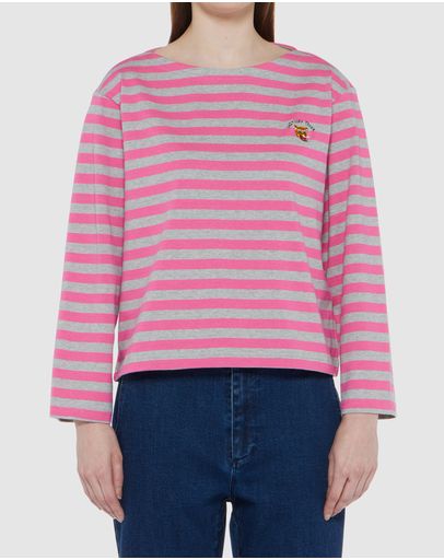 Heather Grey/Pink