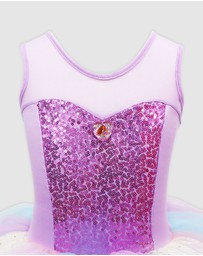 Disney Princess by Pink Poppy - Disney The Little Mermaid Sparkle Tiered Tutu Dress