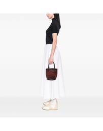 Pre-Loved by Azura Reborn - Pre-Loved Bicolor Nappa Intrecciato Bucket Bag