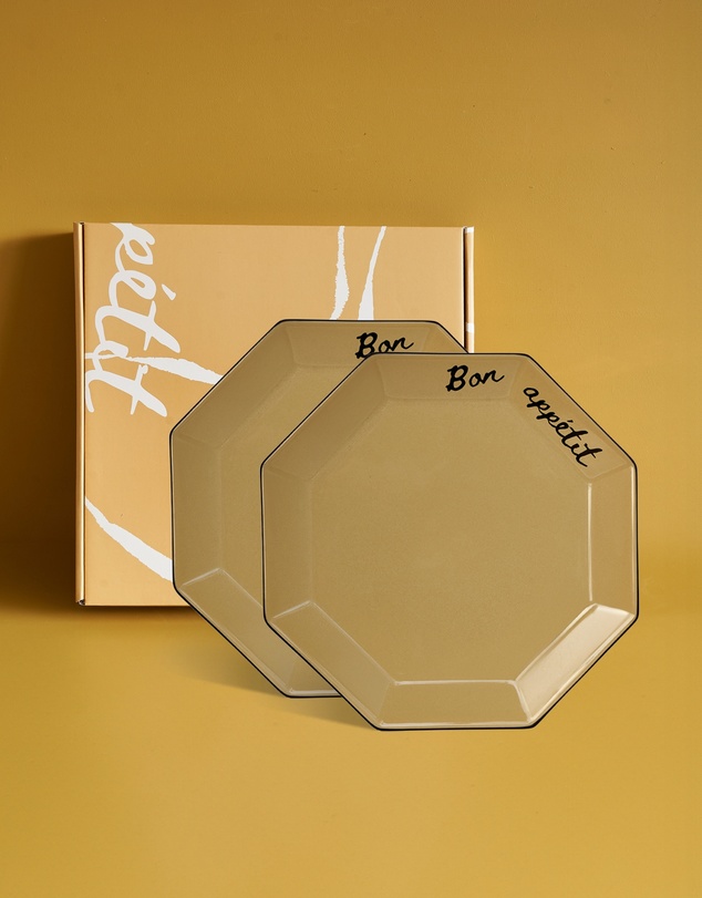Black Blaze - Gem Dinner Plate