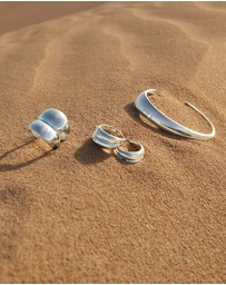 Georg Jensen - Curve Medium Earrings