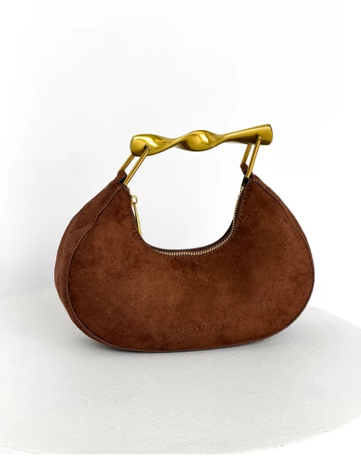 Morgan & Taylor - Myla Handbag in Chocolate Brown