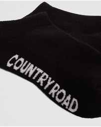 Country Road - Organically Grown Cotton Blend Cushion Sock Pack Of 3