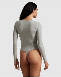Polo Ralph Lauren - Club Cotton Long Sleeve Bodysuit Top