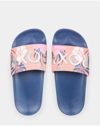 Roxy - Girls 8 to 16 Slippy II Slides