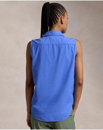 Polo Ralph Lauren - Cotton Oxford Sleeveless Shirt
